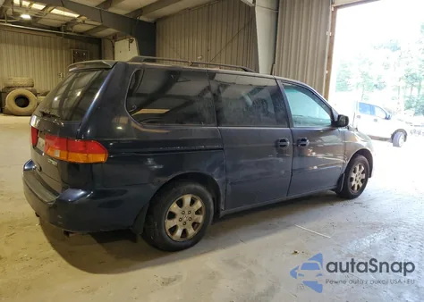 2003 Honda Odyssey Ex z USA, uszkodzony, nr VIN 5FNRL18694B040940